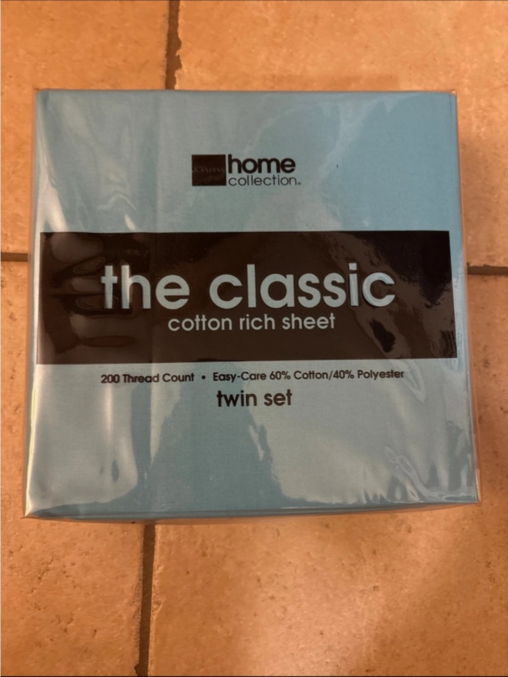 Home Collection Twin Sheet Set - Light Blue